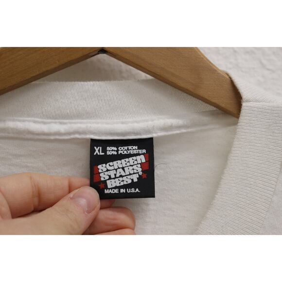 Vintage Ride Round The River Bicycling T Shirt XL - Picture 5 of 9